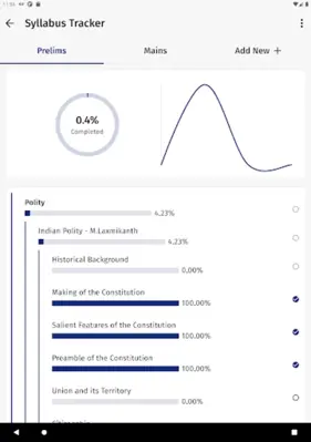 UPSC IAS Exam Preparation App android App screenshot 0