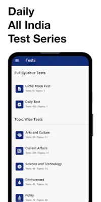 UPSC IAS Exam Preparation App android App screenshot 8